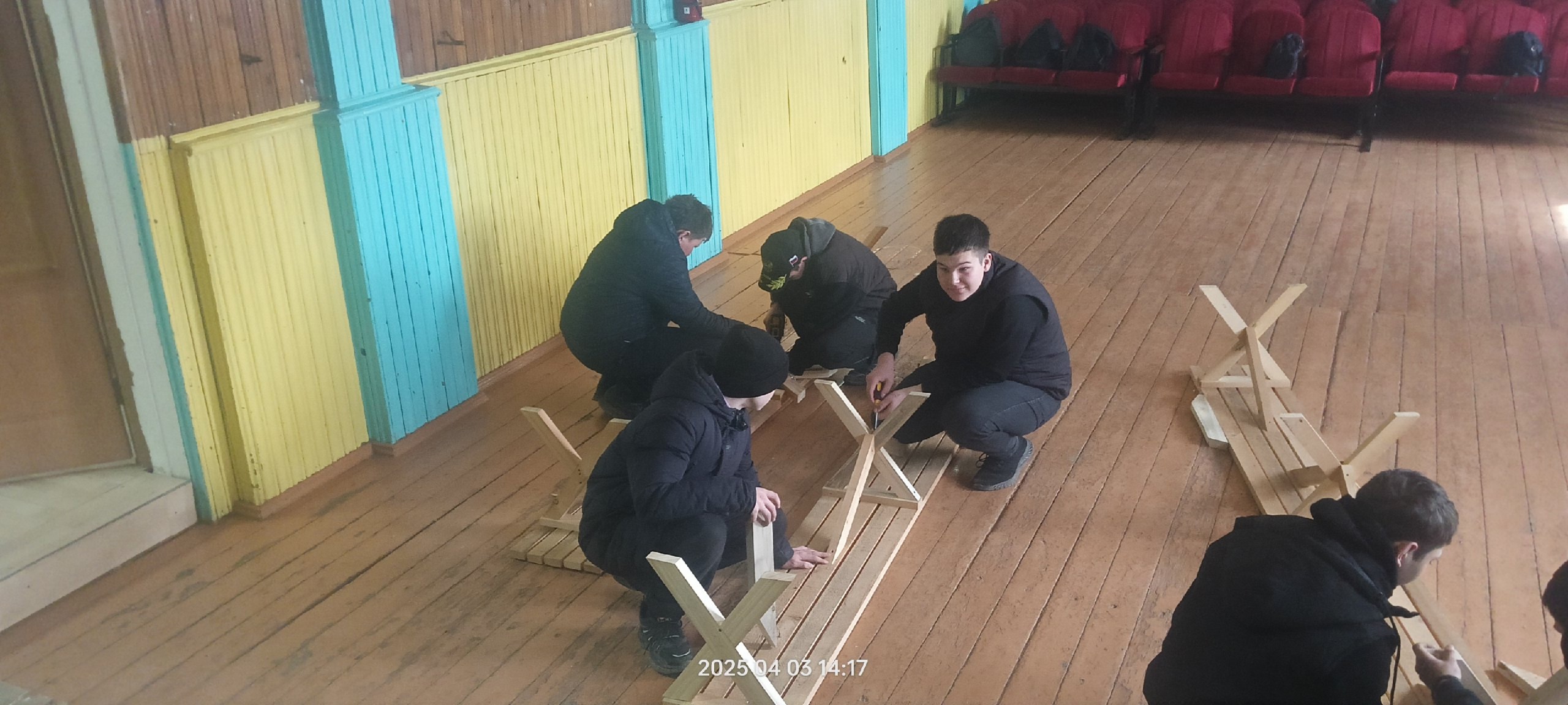 Волонтеры.